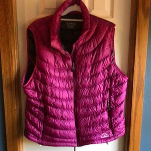 L.L. Bean Down filled Vest size XL